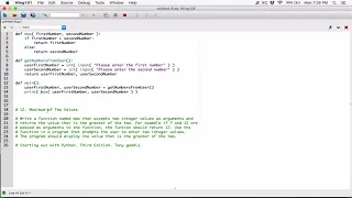 5 12 Maximum of Two Values - Python