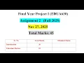 edua630 assignment 2 solution 2026 edua630 assignment 2 solution edua630 assignment 2