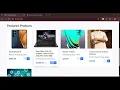 Full Stack E-commerce Website HTML CSS JavaScript Django python Project