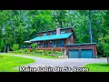 Maine Cabin On 5 Acres Brook Upgraded ME Real Estate Add Living Spaces For Guests