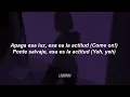 Alexis & Fido  - Mala Conducta 🔥|| LETRA