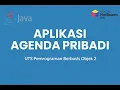 UTS PBO 2 APLIKASI AGENDA PRIBADI BERBAHASA JAVA