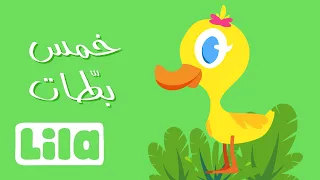 خمس بطات ليلا تي في 