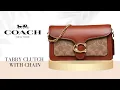The Newest Coach Tabby Clutch Handbag Luxury Designer Bags