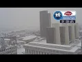 Live look at CBS6 Freihofers Skycam over Albany