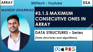 1 5 Leetcode 485 Maximum consecutive ones in an array Java