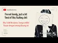 Sugar Crash - ElyOtto ( Lirik dan Terjemahannya )