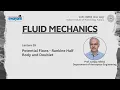 Lecture 29 Potential Flows - Rankine Half Body and Doublet