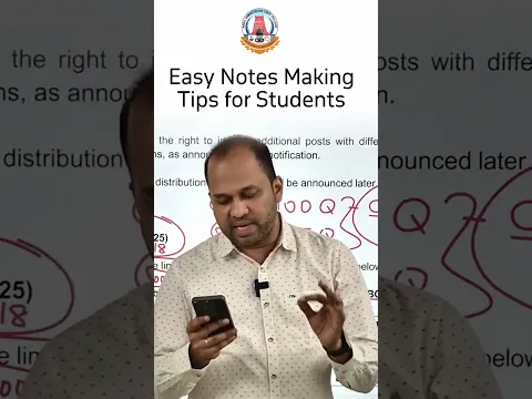 ✍️ Easy Notes Making Tips for Students