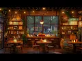 【No ads】Rainy Day at Cozy Coffee Shop with Smooth Jazz Music and Rain Sounds for Stress Relief