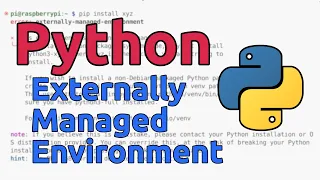 Externally-Managed Environment Virtual Python on Debian-based Linux