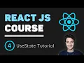 ReactJS Course 4 - UseState Hook States in React Tutorial
