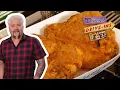 Guy Fieri Eats Fried Chicken Viewers Begged Him to Try Diners Drive-Ins and Dives Food Network