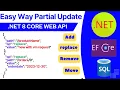 partial updating data with JsonPatc ocument in asp net core web api