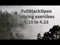 FullStackOpen 4 15 to 4 23 Adding Users Authentication to Blog App Backend node express