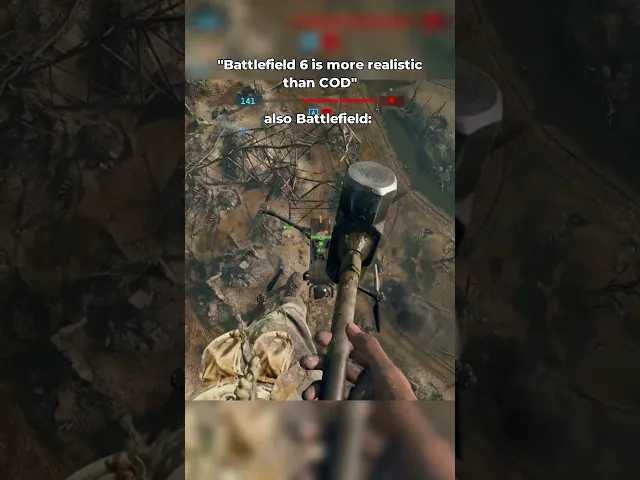 Recon Drone Glitch Goes Crazy   #battlefield6
