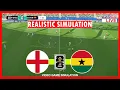 England vs Ghana World Cup 2026 eFootball PES 2021 Simulation