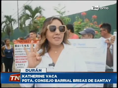 Moradores de Brisas de Santay denuncian supuestas irregularidades