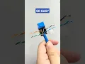 How to punch down a 90 RJ45 UTP Cat6A Keystone Jack for Patch Panel with Ethernet cable