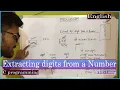 Extracting digit from a number