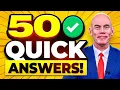50 QUICK ANSWERS to TOUGH INTERVIEW QUESTIONS