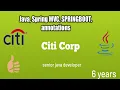 CitiBank java interview questions and answers Microservices interview questions