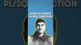 How to CREATE FUNCTION in Oracle Programming