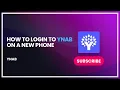 How to Login to YNAB on a New Phone