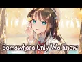 Download Lagu Nightcore - Somewhere Only We Know [Female Version] (Lyrics)