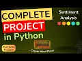End to End Project in Python Sentiment Analysis