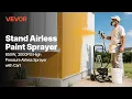 The Sprayer That Saved My Fence Project VEVOR Stand Airless Paint Sprayer Test