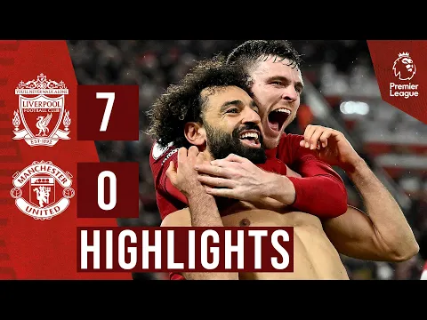 Download MP3 HIGHLIGHTS: Liverpool 7-0 Man United | Salah breaks club record as Reds score SEVEN!