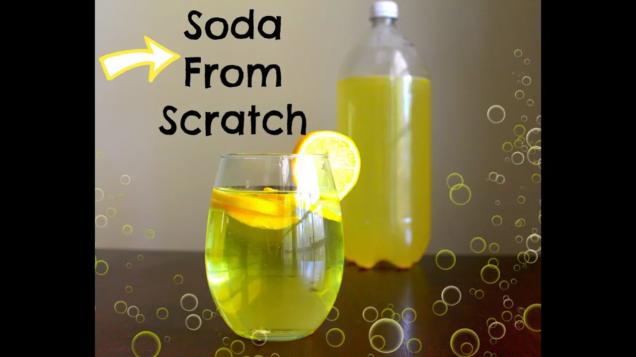 How to Make Homemade Soda - DIY Recipe