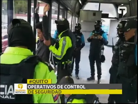 Operativos de control de seguridad