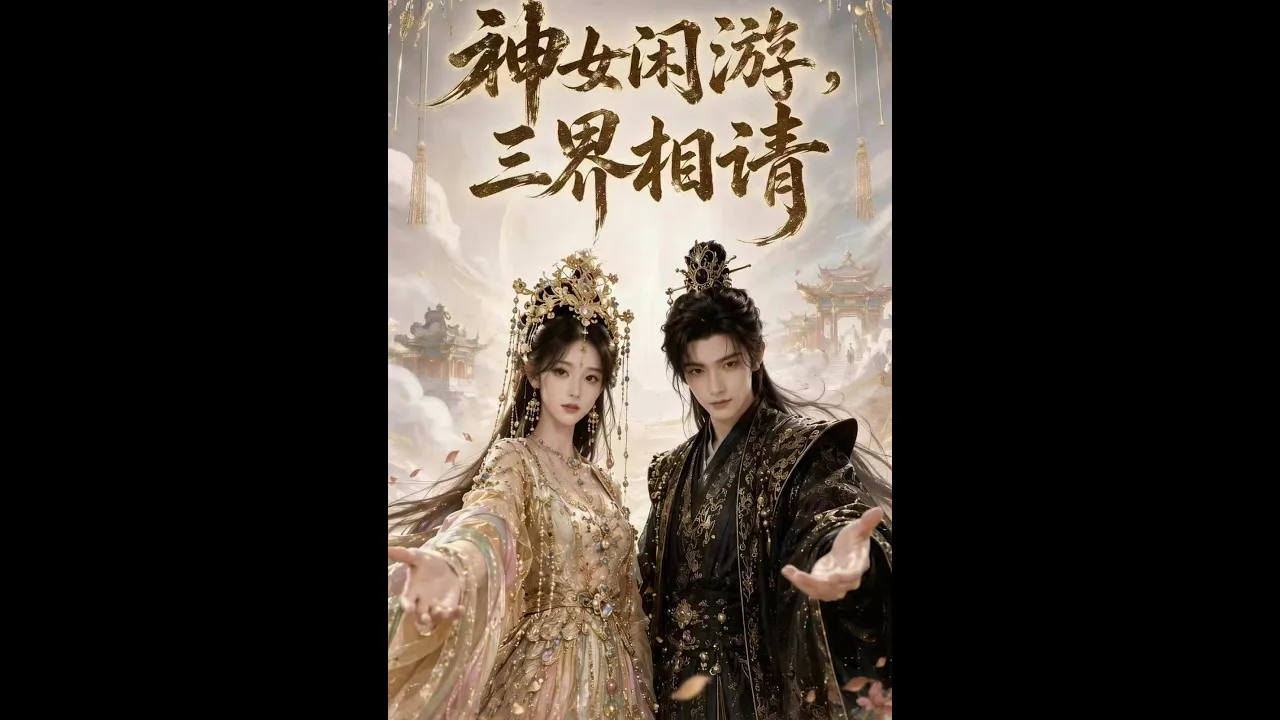 神女闲游,三界相请