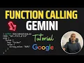 Google Gemini Function Calling EASILY Integrate your OWN Function
