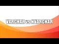 SQL Interview Questions Difference between VARCHAR vs NVARCHAR