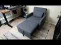 COLAMY Convertible Sleeper Chair Review Best Amazon Furniture Finds