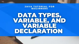 Java Tutorial for Beginners using Eclipse Data Type Variable Variable Declaration Sample Program