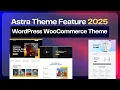 Astra Theme WordPress Website 2025 - Free Pro Features Explained Step by Step