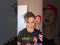 The braids made his hair curly