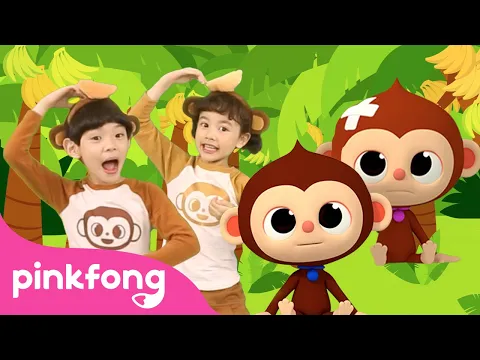 Download MP3 Monkey Banana Dance and more! | Baby Monkey | Compilation | Dance Along | Pinkfong Songs for Kids