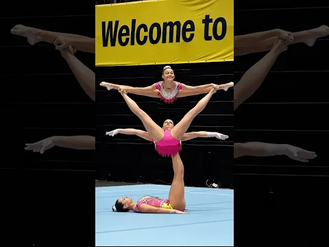 🔥 INSANE Acrobatics In Women's Gymnastics #shorts