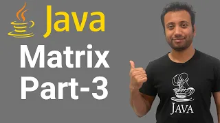 Java Bangla Tutorials 78 Array Matrix Part-3 Diagonal Matrix
