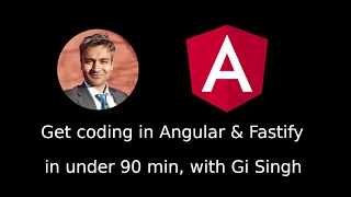 Get coding Angular 9 Fastify in 90min