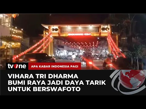 Cantik, Kota Singkawang Dihiasi Ornamen Imlek dan Cap Go Meh