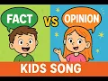 Fact vs Opinion Song for Kids Learn the Difference with Fun Examples