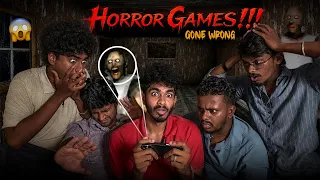 We Played Horror Games with My Friends 😰😂🔥 | #funwithsiblings 