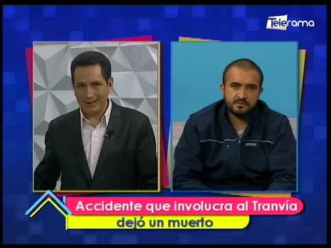 Accidente que involucra al tranvía dejó un muerto