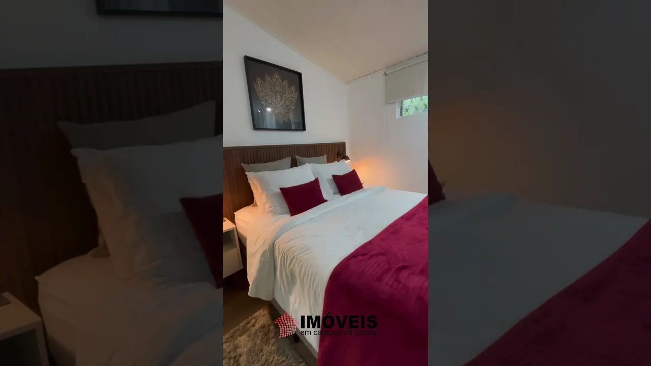 Video do Imóvel: Flat com 1 dormitório à venda, 32 m² por R$ 430.000 - Vila Ondina - Campos do Jordão/SP